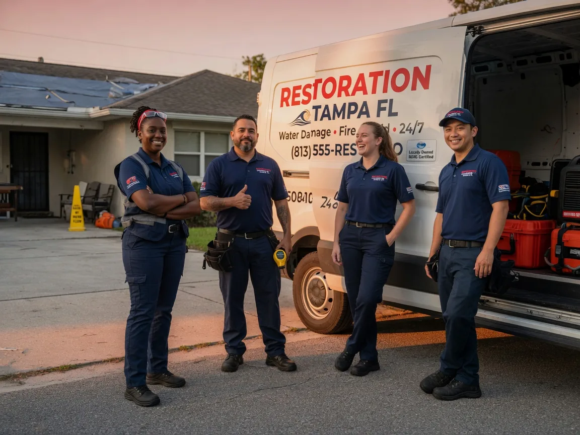 Water Damage Restoration company in Tomball, TX